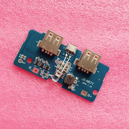 

5V 2A Power Bank Charger Module Charging Circuit Board Step Up Boost Power Supply Module 2A Dual USB Output 1A Input