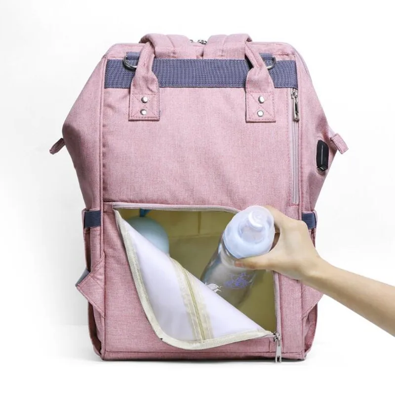 Аутентичные большие сумки для подгузников для мам, сумка для пеленания для мам, большой детский рюкзак для путешествий, сумка для