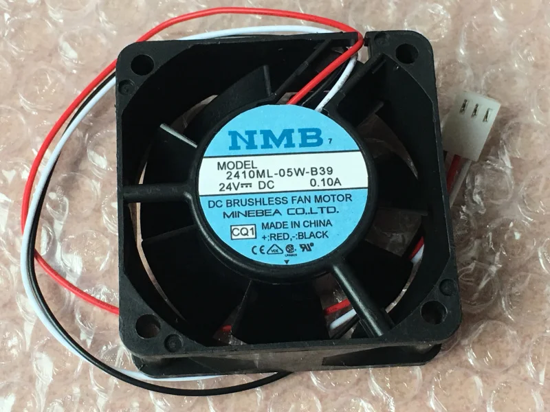 

Original NMB 6CM 6025 2410ML-05W-B39 24V 0.10A60 * 60 * 25MM Fanuc digital machine cooling fan
