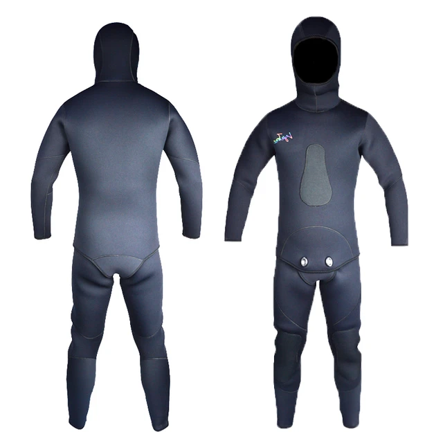 Cheap 9mm Neoprene spearfishing Wetsuit Warmming Suits Underwater Hunting Equipment Gear WS-100-9