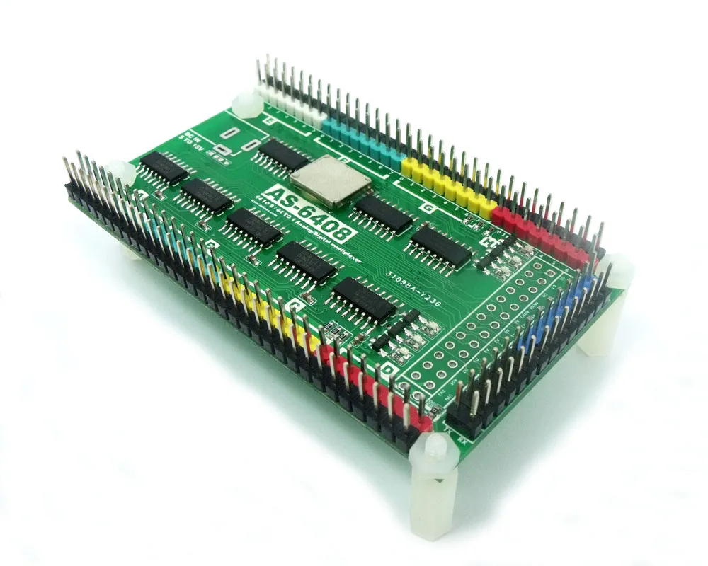 AS-6408 64 до 8 или 1 аналоговый цифровой мультиплексор переключатель для Arduino STM32 MCU DAQ IoT Channel