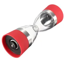 DHDL! Dual Moler 2 En 1 Pimienta Sal Especias Condimentos Precisión Amoladora Molino de Grano Grueso A Fino
