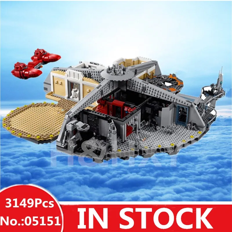 

H&HXY 05151 Star Plan Series The Legoingly Wars 75922 Cloud City Set Building Blocks Bricks New Kids Toys Christmas Gifts Model
