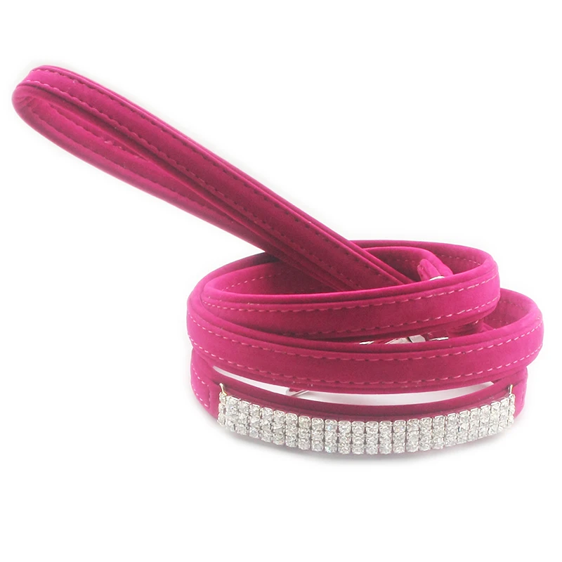 

Armi store Rhinestone Chain Decoration Pet Dog Lead Dogs Cat Collar Leashes 6043018 Pet Traction Accessories