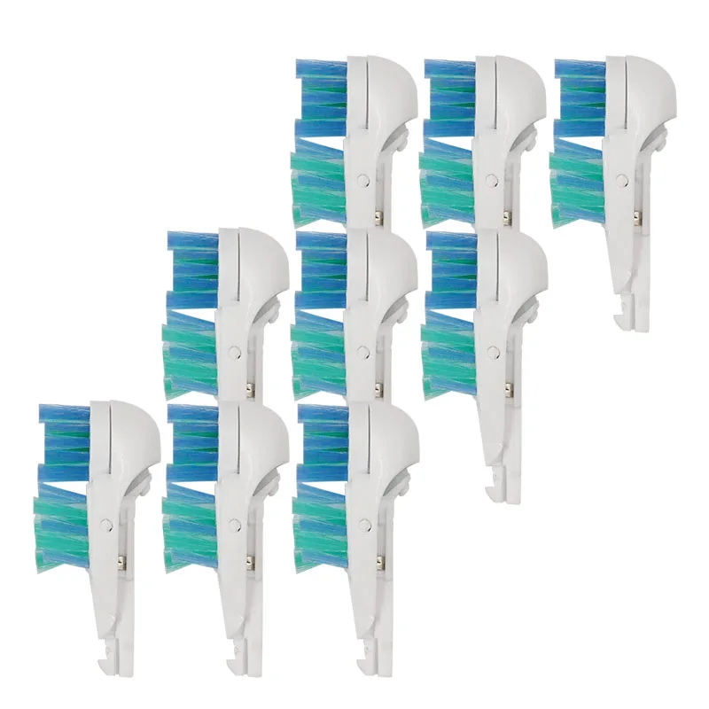

9PCS Braun Electric Replacement Toothbrush Heads For Oral B Electric Tooth Brush Fit Advance Power/Pro Health/Triumph/Vitalit