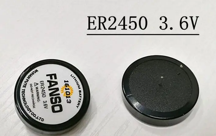 1 шт. Кнопочная батарея ER2450 3 6 В TPMS для контроля давления в шинах налога вместо