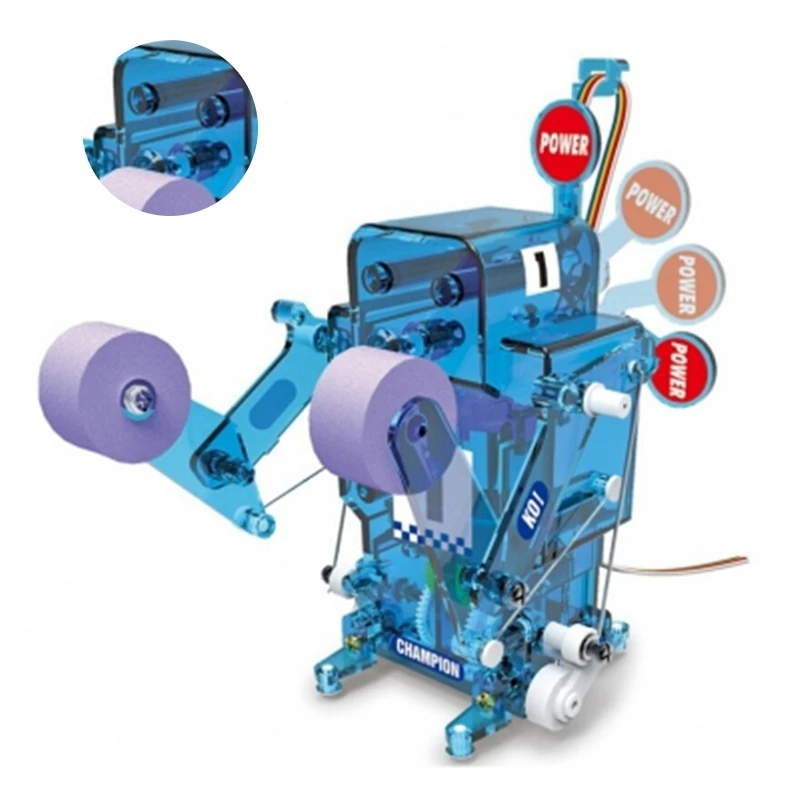 Электрический боксерский робот Diy Сборная модель игрушки для игры робот набор
