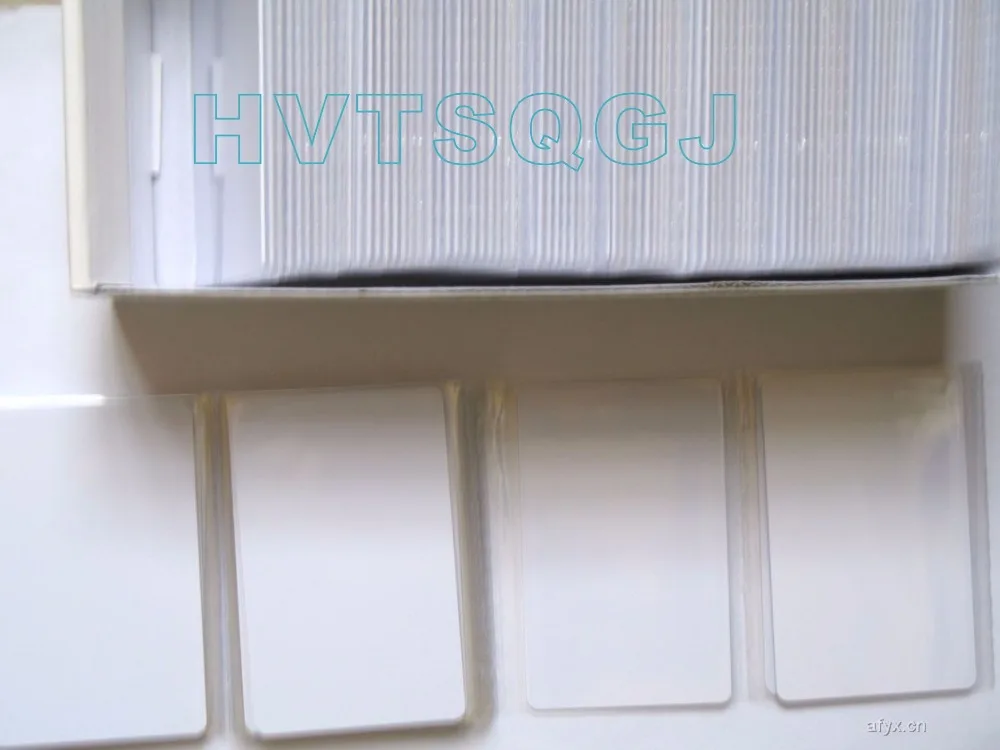 

500pcs/lot Free shipping 13.56mhz IC S50 Blank Smart Contactless IC Card ISO 14443a RFID Card
