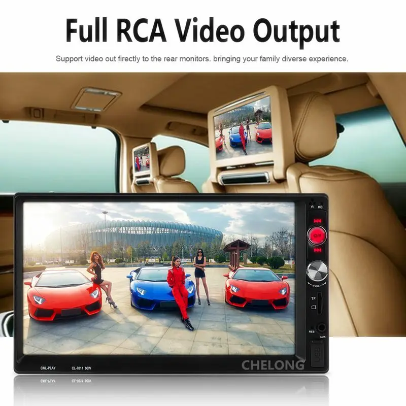 

Newest 7 Inch Lcd Autoradio CL-7011 2 Din Car Mp5 Player With Mirroring Android Bluetooth Multimedia Car Radio Stereo FM USB A