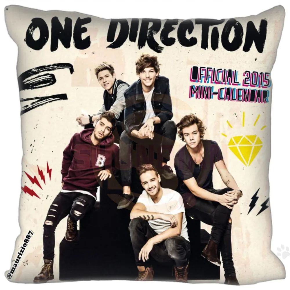 Pillowcase Индивидуальный чехол для подушки на молнии, размер 35x35 см, 40x40 см, 45x45 см, 60x60 см, двусторонний чехол для подушки на заказ - Цвет: Pillowcase