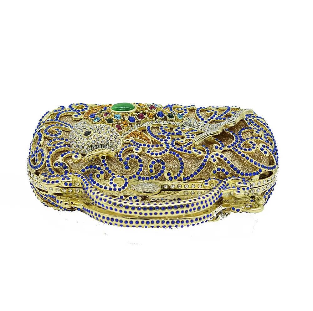Cocktail Mariage Sac Bandoulière As Bourse À Sacs Main Dîner Messenger Soirée Same De Cristal Color Femmes Lady D'embrayage color Évider Portefeuille Pictur YzFq8B4x