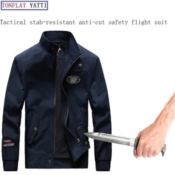

New 2020 Self Defense Security Anti-cut Anti-sta Hack Jacket Military Stealth Defensa Police Personal Tactics Clothing 2 Colors