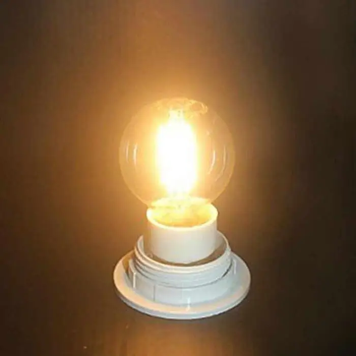Энергосберегающие E14 2 W Светодиодный Edison лампы накаливания 220 V шарика Глобус колбы G45 MDJ998