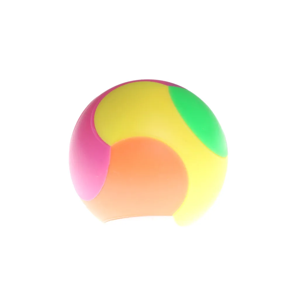 

Colorful 5CM PVC Luban Ball Exploitation 3D Intellectual Puzzle Toy Kongming Lock Educational Toys for Kids Intelligent