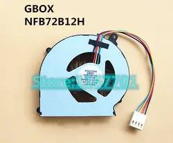 Новый оригинальный ноутбук/Тетрадь Процессор вентилятор охлаждения для FOXCONN GBOX NFB72B12H FSFC17M L495C00D
