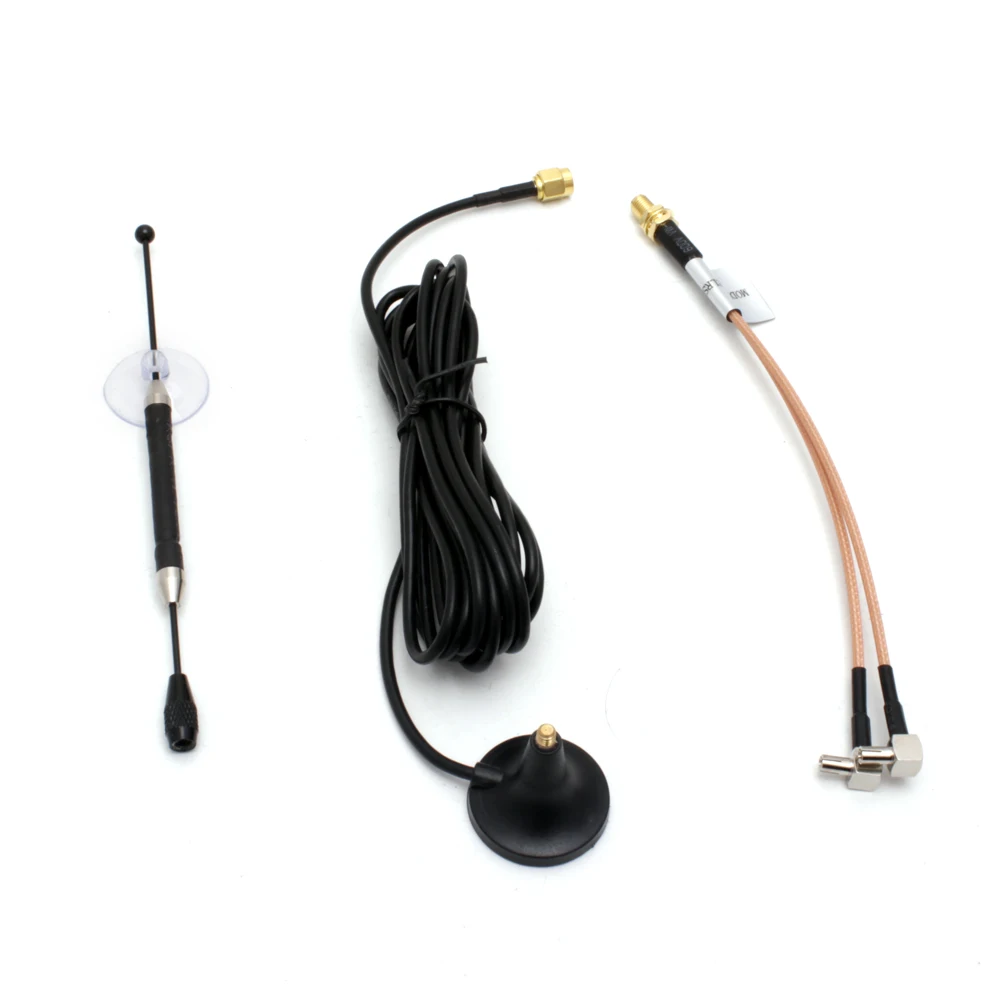 Dlenp 4G 10dBi антенна 696 960 MHz/1710 2690 MHz RG174 с SMA Female to Y type 2 X TS9 Male RG316 3M кабель магнитное