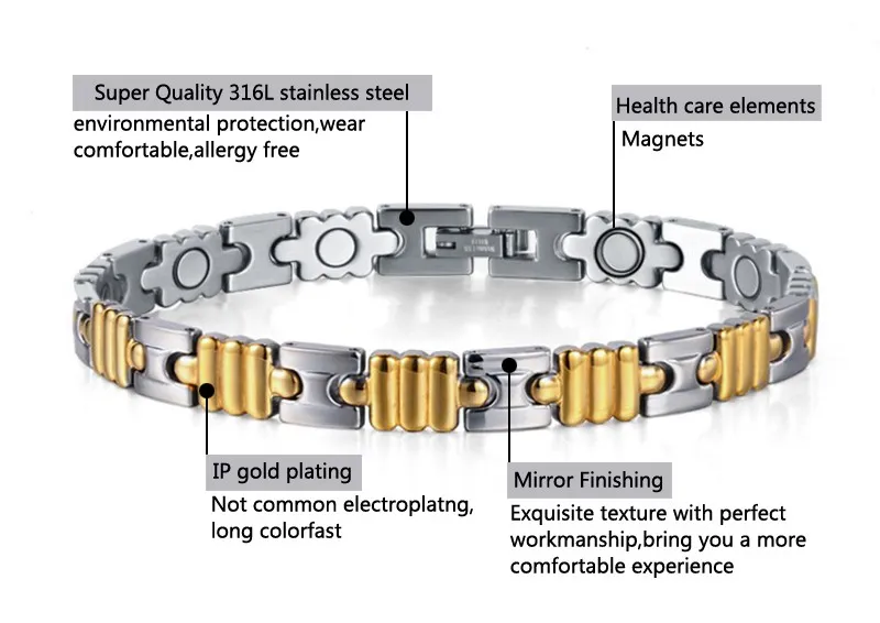 03Stainless steel magnetic bracelet (3)