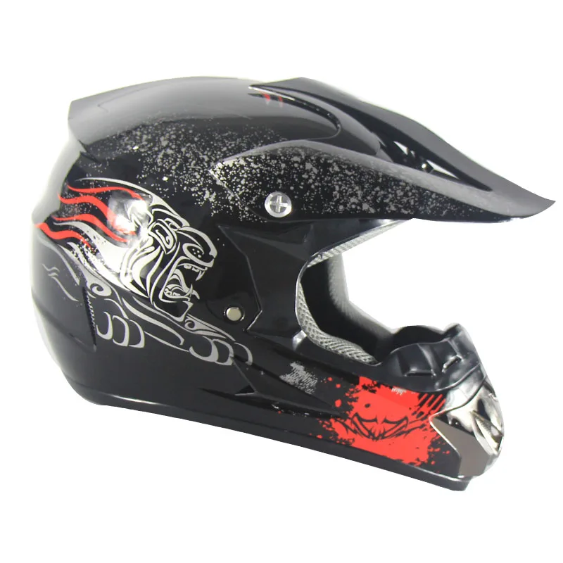 Высокое качество четыре сезона Универсальный мотоциклетный шлем защита мотоцикла обувь для мужчин и женщин внедорожных мотоциклетный шлем DOT утвердить - Цвет: 2