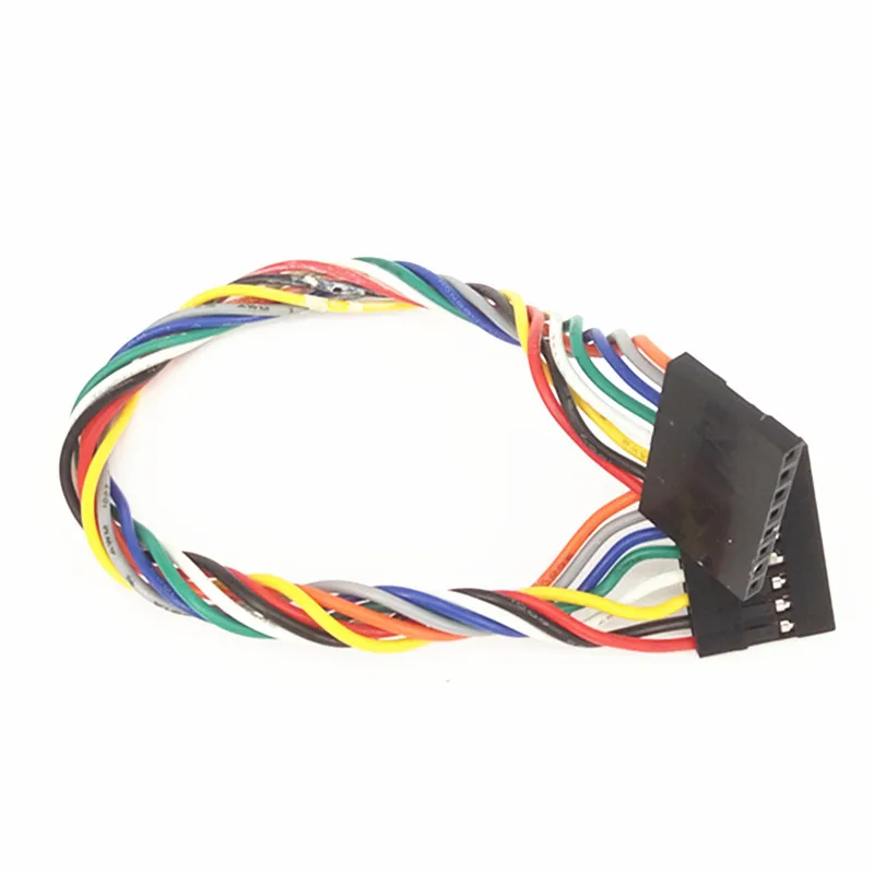 50pcs/lot 8P double head DuPont line length 20CM jumper wire spacing 2.54mm For arduino