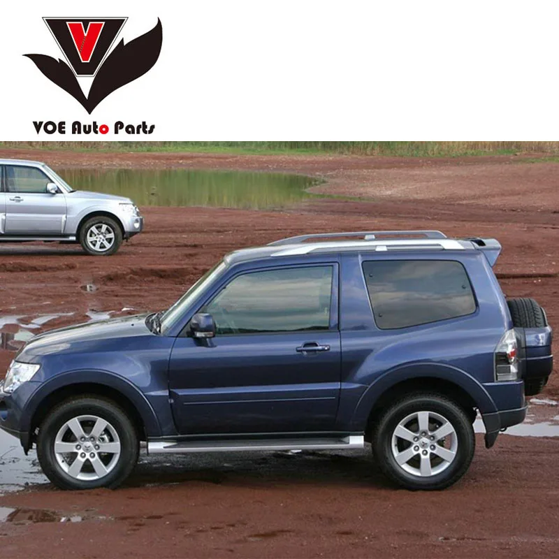 Автомобильный спойлер VOE Pajero из АБС пластика для Mitsubishi V73 2007 2015|rear wing spoiler|wing spoilerrear