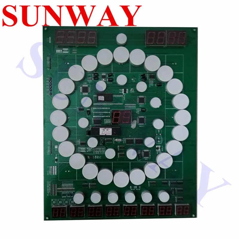 

2017 New Casino round game board slot PCB mario game board with wiring harness for arcade cabinet machines