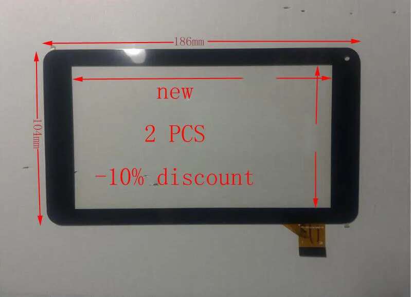 

New touch screen For 7" DEXP URSUS A370i Tablet Touch panel Digitizer Glass Sensor Replacement Free Shipping