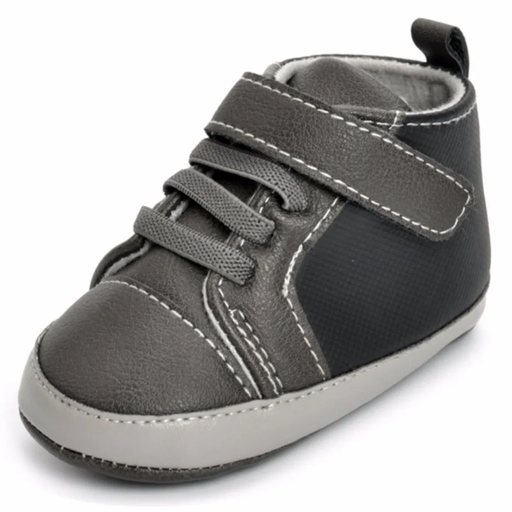 Autumn&Winter Baby Boy Leather Boot Newborn First Walkers Infant Baby Children PU Shoes Boots J2