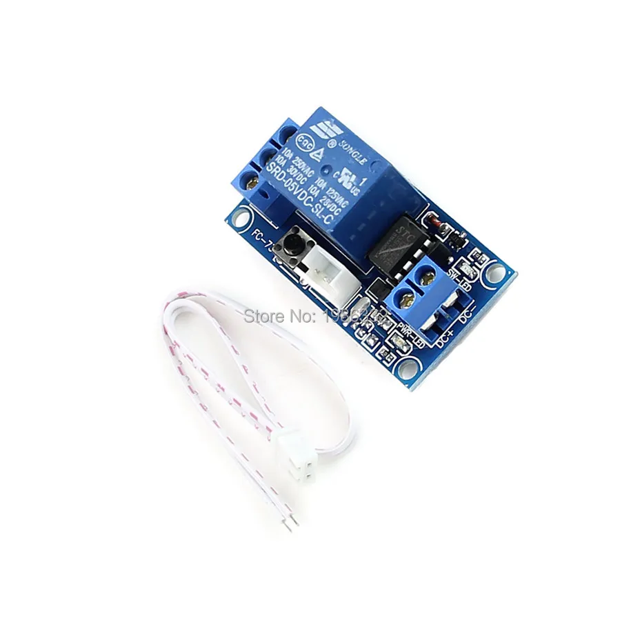 Ws16 Dc 5v 1 Channel Self Locking Latching Trigger Relay