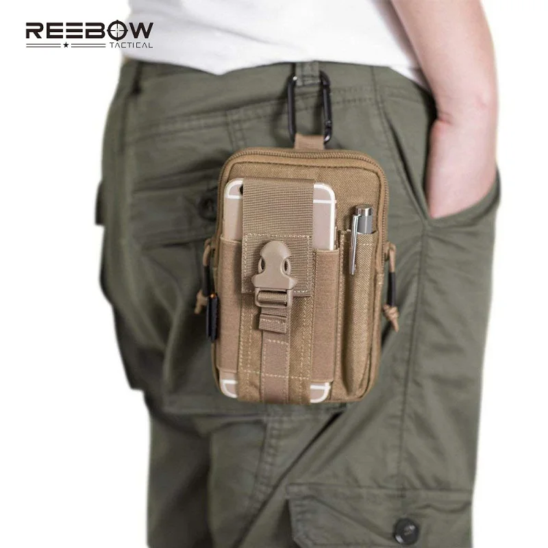 Фото Уличная тактическая сумка Reebow с креплением для мобильного телефона Беговые Уличная тактическая сумка Reebow с креплением для мобильного телефона Беговые