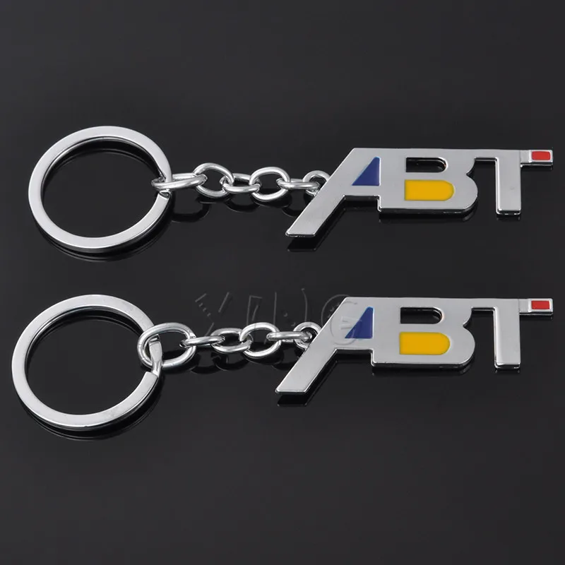 Автомобильные брелки, брелки для ключей брелок для ключей авто ключница с логотипом для ABT Sportsline, для игры в гольф и Микки Маус для девочек 2, 3, 4, 5, 6, 7, passat, Audi S3 S4 S5