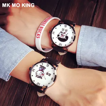 

Luxury brand Couple Watches creative men's minimalist women's Quartz Analog leather clock bracelet cift saatleri Holiday gift