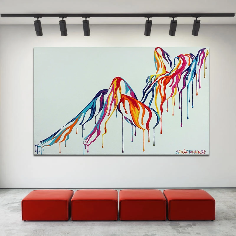 10+ Best Colorful abstract canvas wall art images info