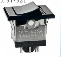 

[ZOB] MLW3025-12-DC-1A imported Japanese nkk embedded miniature rocker switch MLW-3025 Rocker Switch --10pcs/lot