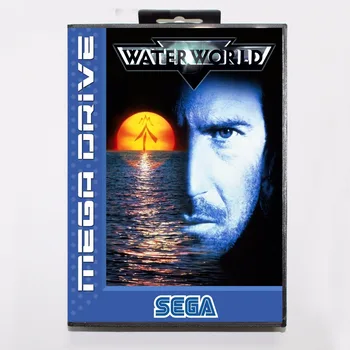 

Water World 16 bit MD Game Card With Retail Box For Sega Mega Drive/ Genesis