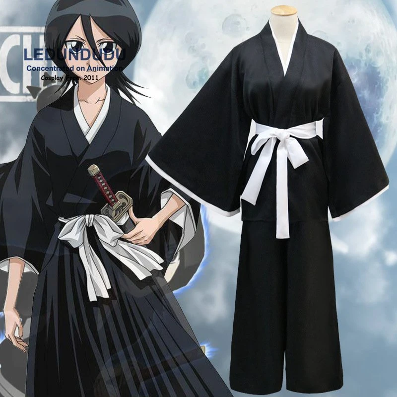 ホット販売アニメブリーチ朽木ルキアコスプレ死神死着物魂死神フルセットキャプテンユニセックスハロウィーンの衣装 Costume Jewelry Wedding Bands Halloween Costume Cat Womancostume Fire Aliexpress
