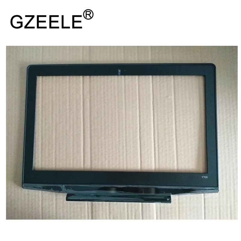 GZEELE новинка для Lenovo Y700 фотографический ноутбук ЖК дисплей передняя панель экрана