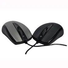 Мода 1000 dpi USB Проводная мышь черная оптическая игровая мышь Эргономичный дизайн 3D Мини офисная Высококачественная мышь для ПК ноутбука L0305