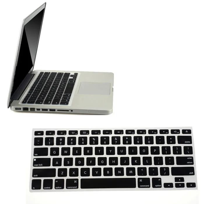 Силиконовый защитный чехол для клавиатуры Apple Macbook Pro MAC 13 15 Air мягкие наклейки на