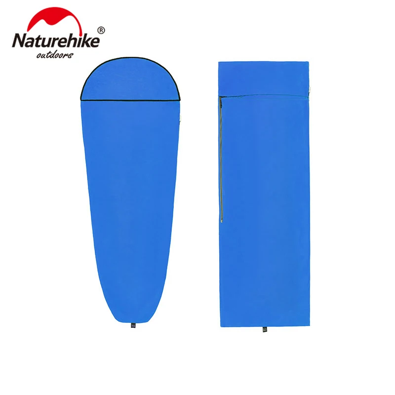 Naturehike Coolmax Конверт Мумия Стиль Портативный Softable спальный мешок Линнер NH17N003