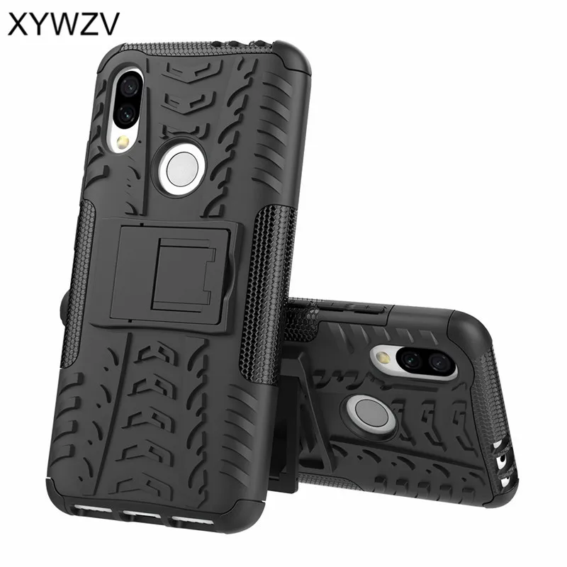 Для Xiaomi Redmi 7 чехол противоударный Броня мягкий силиконовый Жесткий ПК для