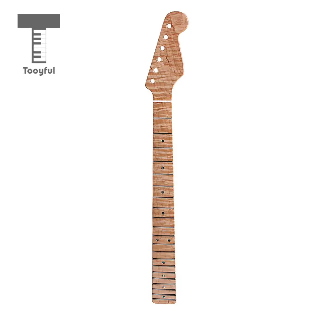 Гитарный гриф 21 Fret Maple сменный Гриф для электрогитары Strat Tele - Цвет: 2