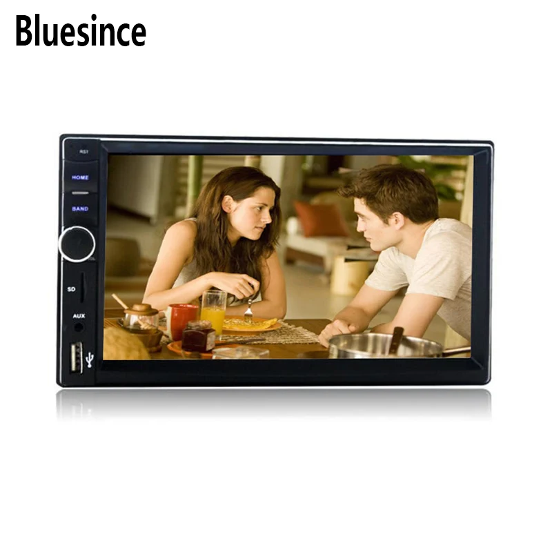 

Bluesince Car Multimedia Player Double Ingot 7 Inch Bluetooth Car MP5 HD Player With Card Machine Radio Reversing