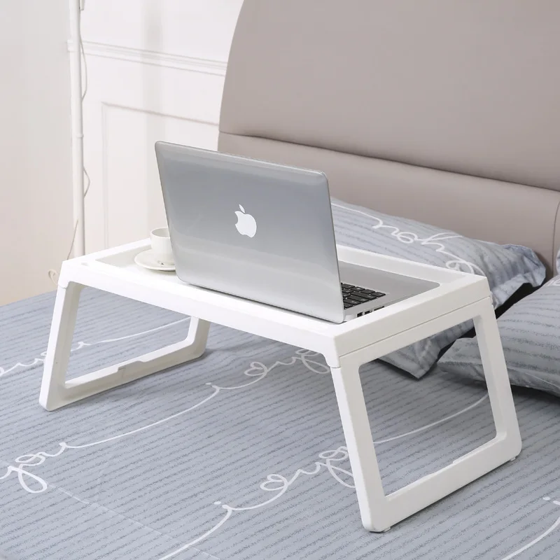 Plastic Modern Foldable on-bed desk laptop table Simple student Dormitory home writing | Мебель