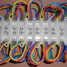 2 шт 5050 smd RGB светодиодный модуль; Размер: 45 мм* 12 мм