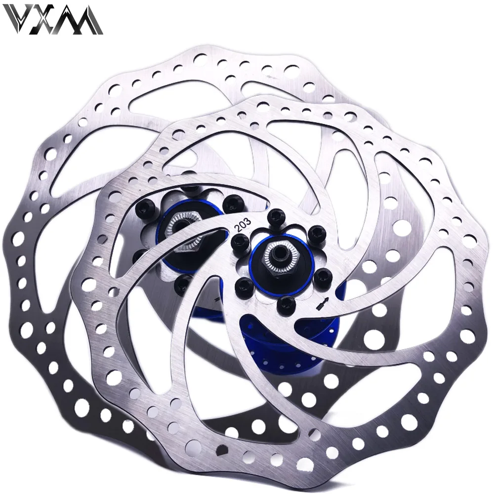 

VXM MTB/Road disc brake/cyclocross bike brake disc,44mm 6-bolt,centerline 140mm 160mm 180mm 203mm bike brake rotor,with screws