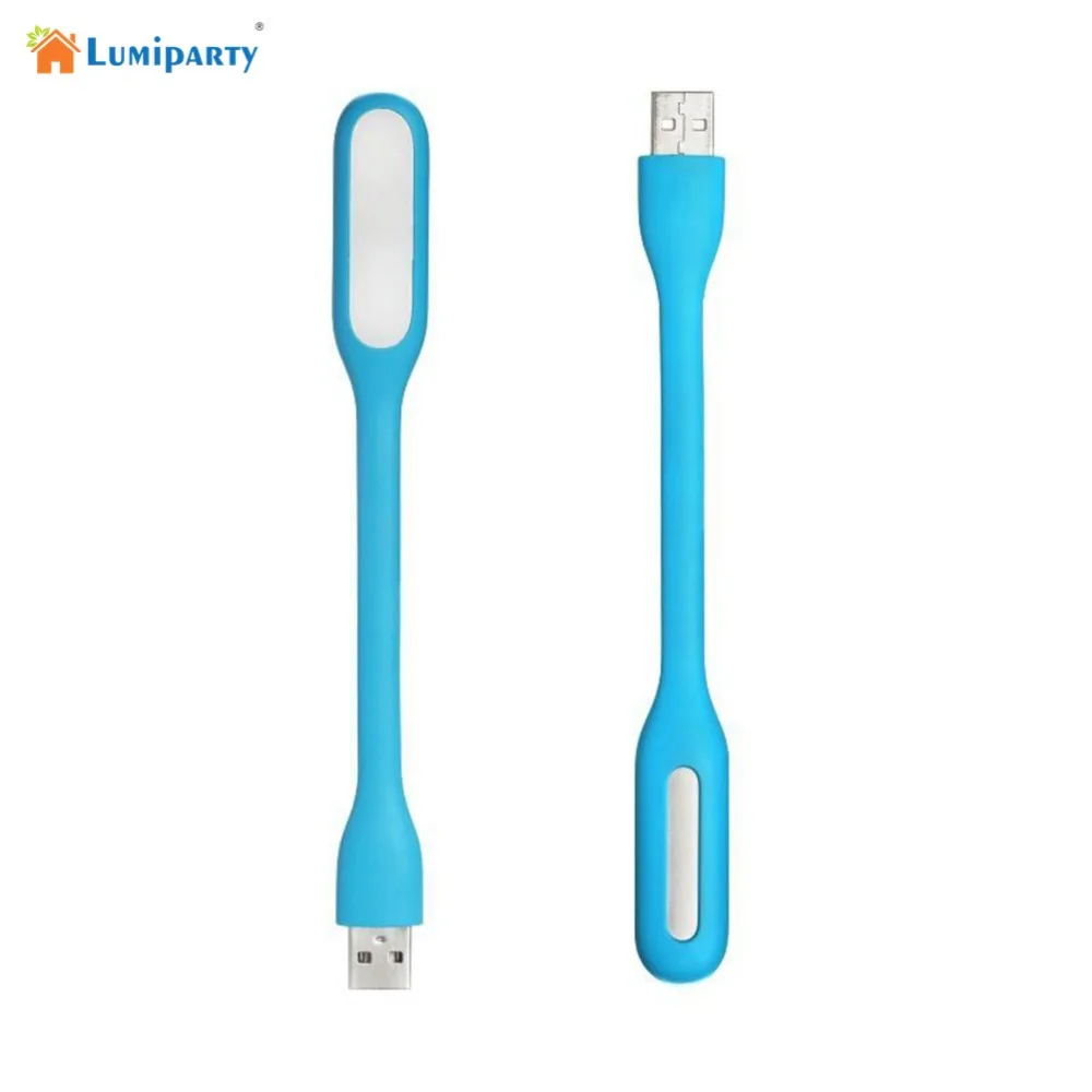 LumiParty Creative USB LED Light Flexible Portable Mini Stick Gooseneck