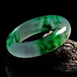 

Hot sale Chinese Natural Grade Jade Jadeite Bangle blue Bracelet 60mm