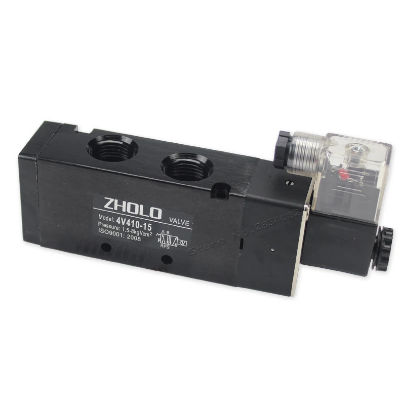 1/" 5-разъемное зарядное usb-устройство 2 pos электромагнитный клапан пневматический 4V410-15 DC24V 12 V AC 220 V 380 V 110 V высокого качества