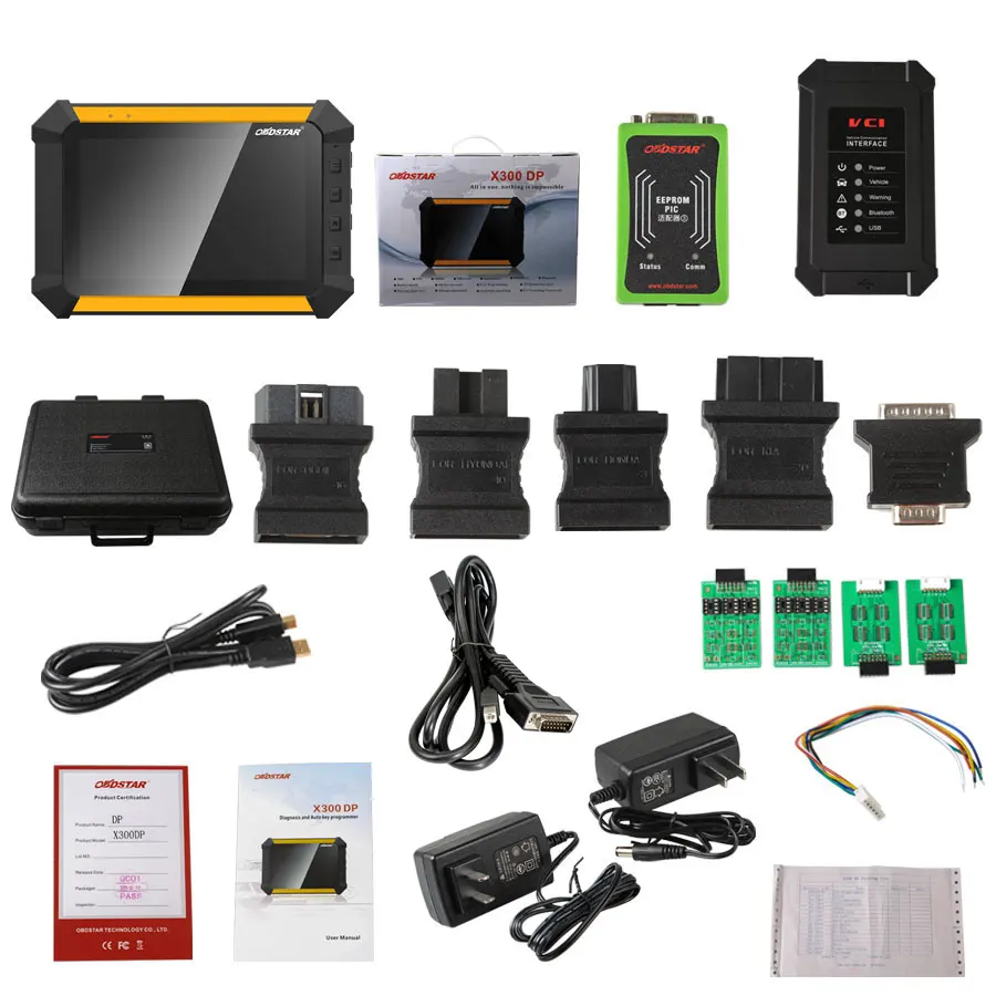 X300 DP OBDSTAR Стандартный иммобилайзер регулировка одометра EEPROM/PIC адаптер OBDII X300DP