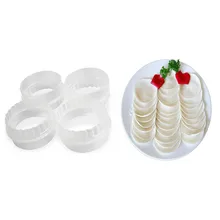1 шт. Резанные пельмени оберточные формы кондитерские инструменты Пластиковые пельменты резак кухонные гаджеты Wonton поставки Портативный пельменный аппарат